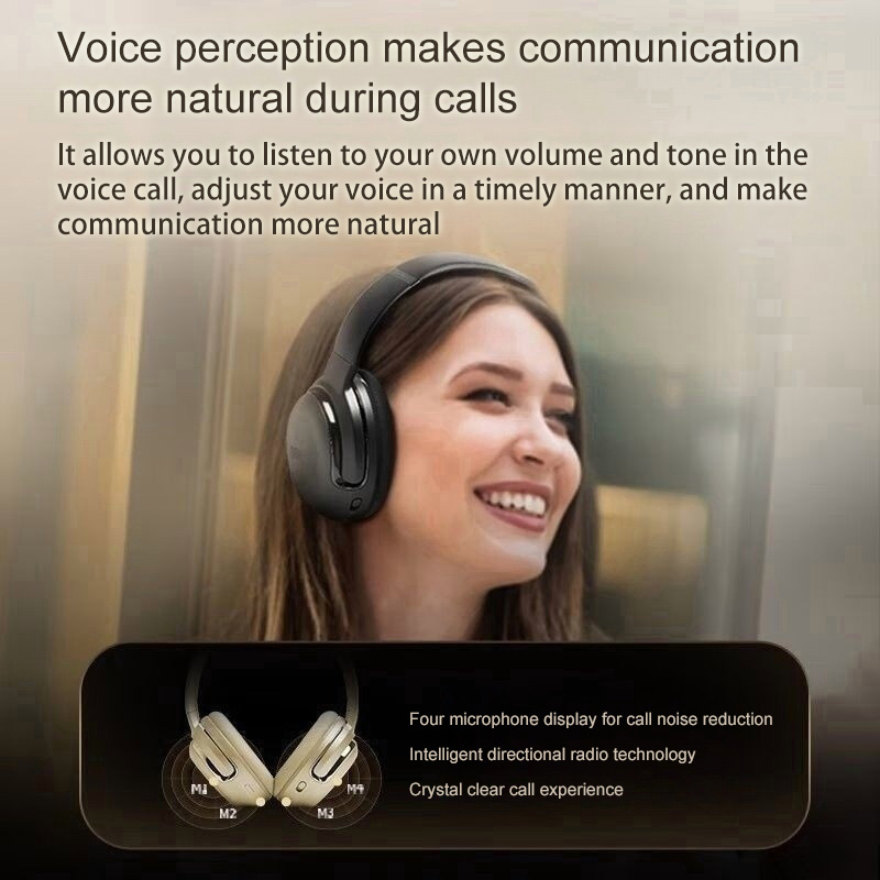 Active noise cancelling Bluetooth wireless earphones with head mounted Bluetooth earphones(图4)